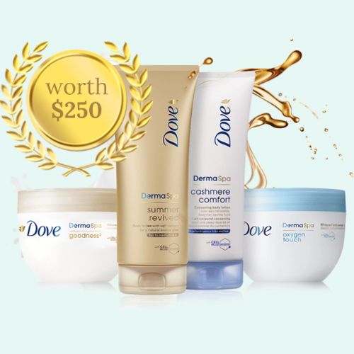 Free Dove Skincare Set